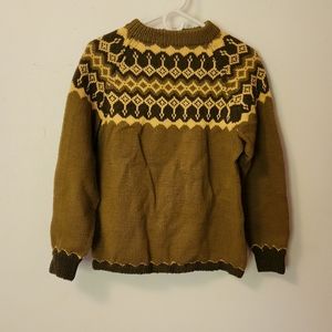 Handmade Vintage Icelandic Wool Sweater
